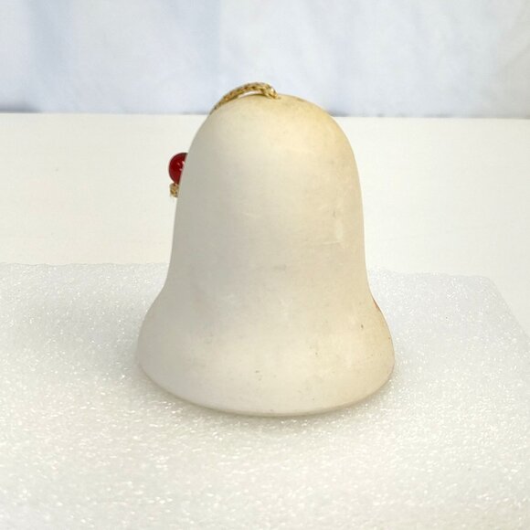 Sandstone Creations Hand-Painted Ceramic Bell Cardinal Design Signed by Anna VTG - Picture 2 of 6